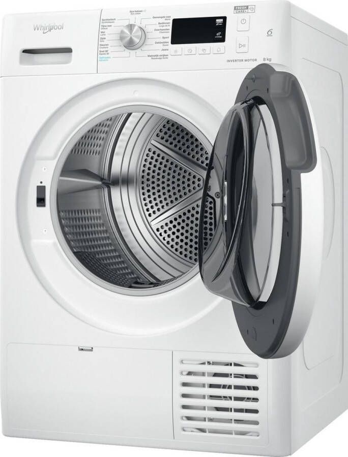 Whirlpool FFT M11 8X3 BE warmtepompdroger Vrijstaand Voorbelading 8 kg A+++ Wit - Foto 2