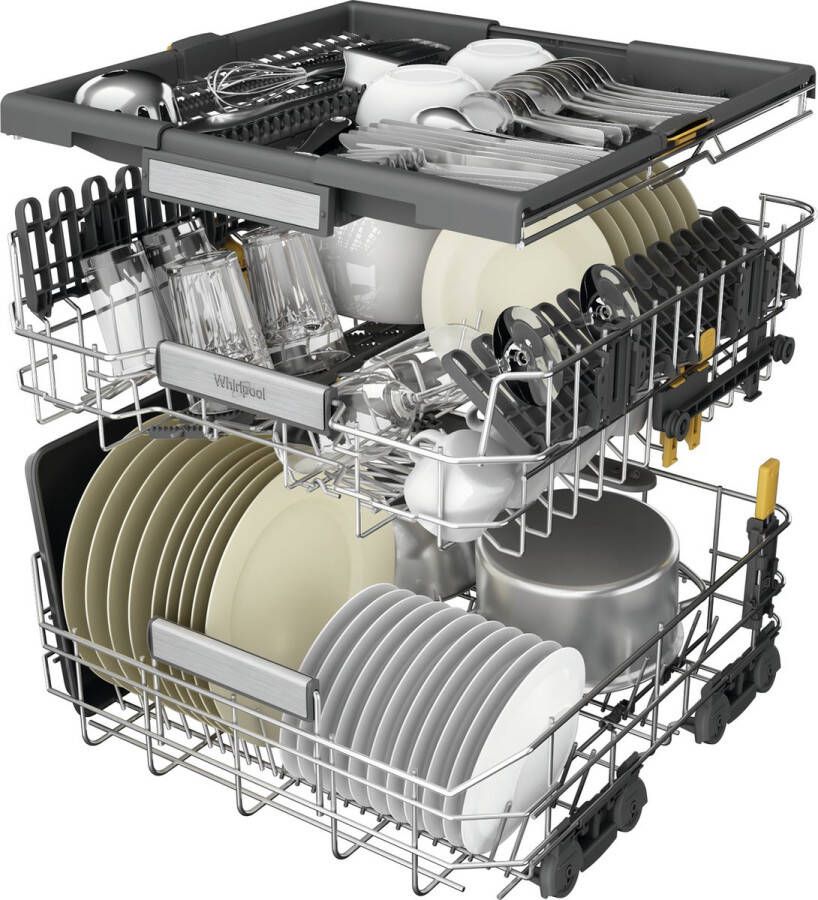 Whirlpool Inbouwvaatwasser Model W7IHP42L 15 couverts NaturalDry PowerClean Pro - Foto 1