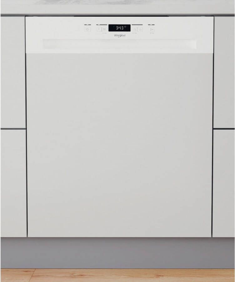 Whirlpool Vaatwasser Model WBC3C26 Semi-ingebouwd 14 couverts NaturalDry - Foto 2