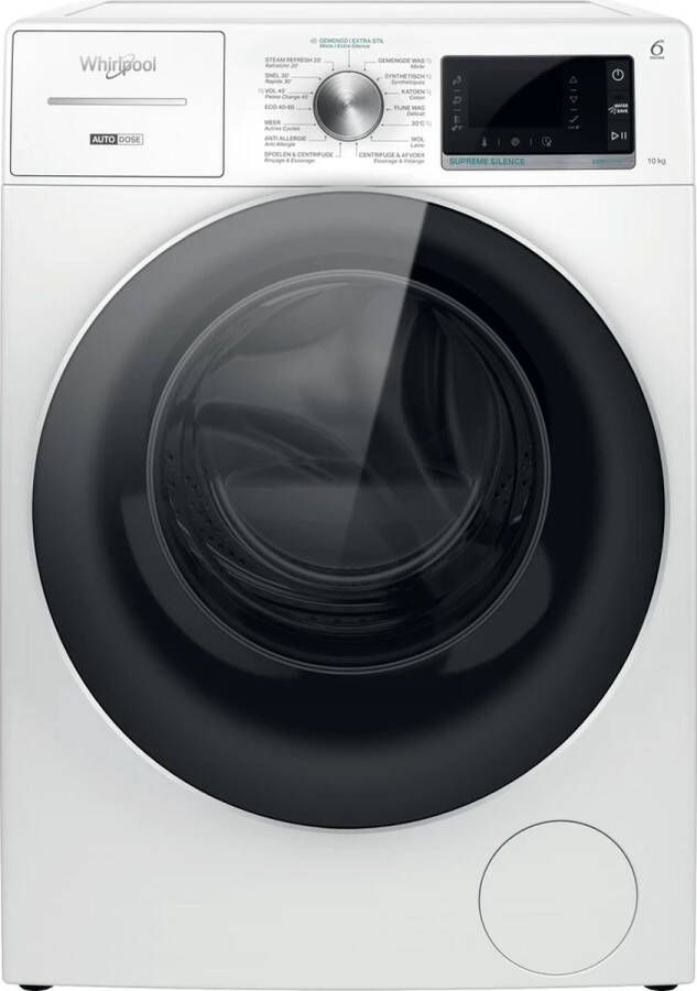 Whirlpool vrijstaande wasmachine W8 W046WR BE