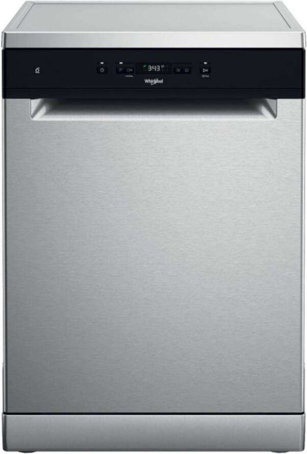 RVS Whirlpool Vaatwasser Model W2F HD624 X Vrijstaand 14 couverts Autodosering