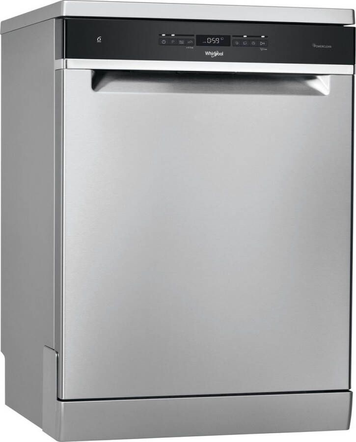Whirlpool WFO 3T141 P X Vrijstaande vaatwasser Zilver