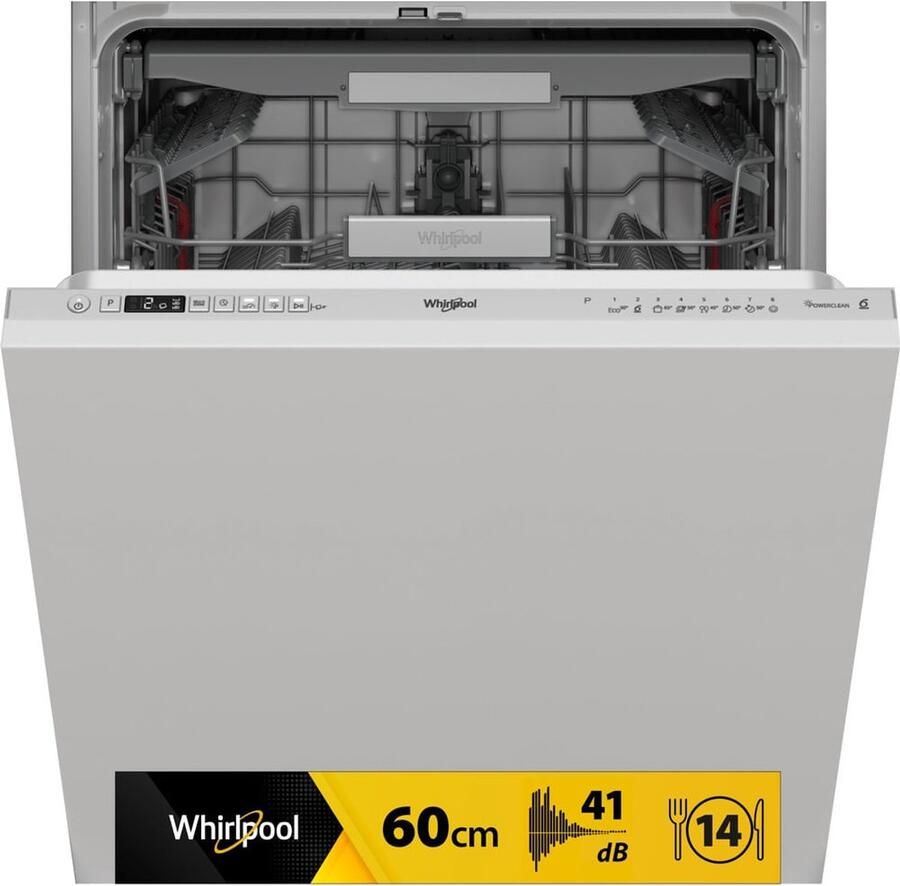 Whirlpool Vaatwasser Inbouw W0ID741AS | Semi integreerbare vaatwassers | 8003437056260