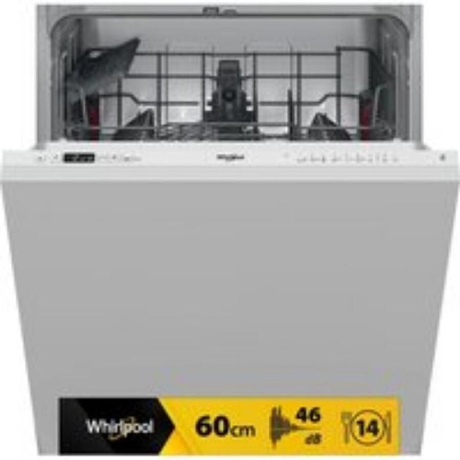 Whirlpool W2I HD526 A-1 Inbouwvaatwasser Volledig ingebouwd 14 couverts + 3 Jaar Gratis Extra Garantie