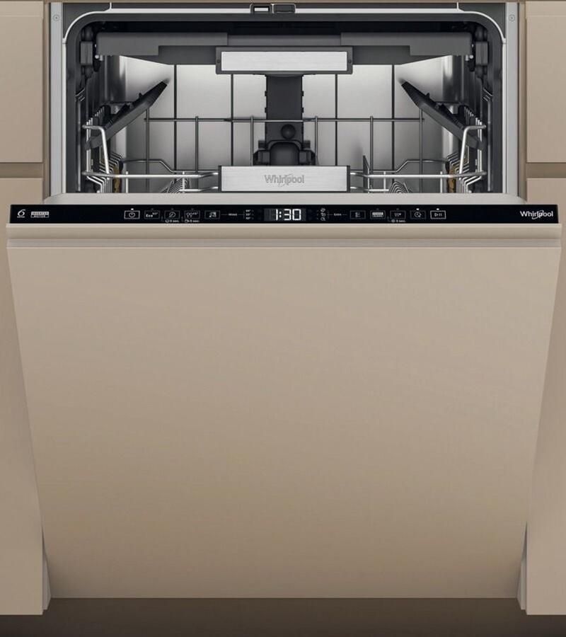 Whirlpool W7I HT40 TS Volledig Geïntegreerde Vaatwasser 60 cm – 15 Couverts – Energieklasse C – 40 dB – Besteklade – NaturalDry Ook geschikt voor IKEA METOD