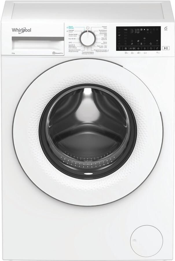 Whirlpool WAM 87W BE wasmachine Voorbelading 8 kg 1351 RPM Wit