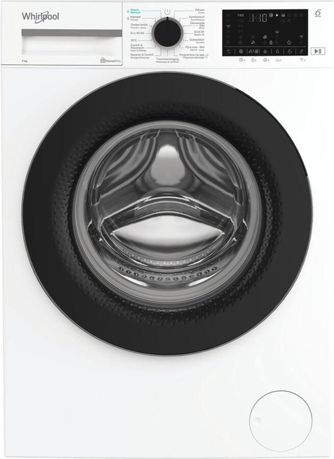Whirlpool WAM 97WB wasmachine Voorbelading 9 kg 1400 RPM Wit