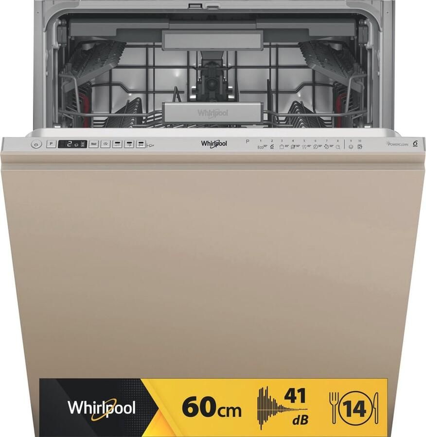 Whirlpool WD6I D741A S Inbouw vaatwasser (60 cm) - Foto 2