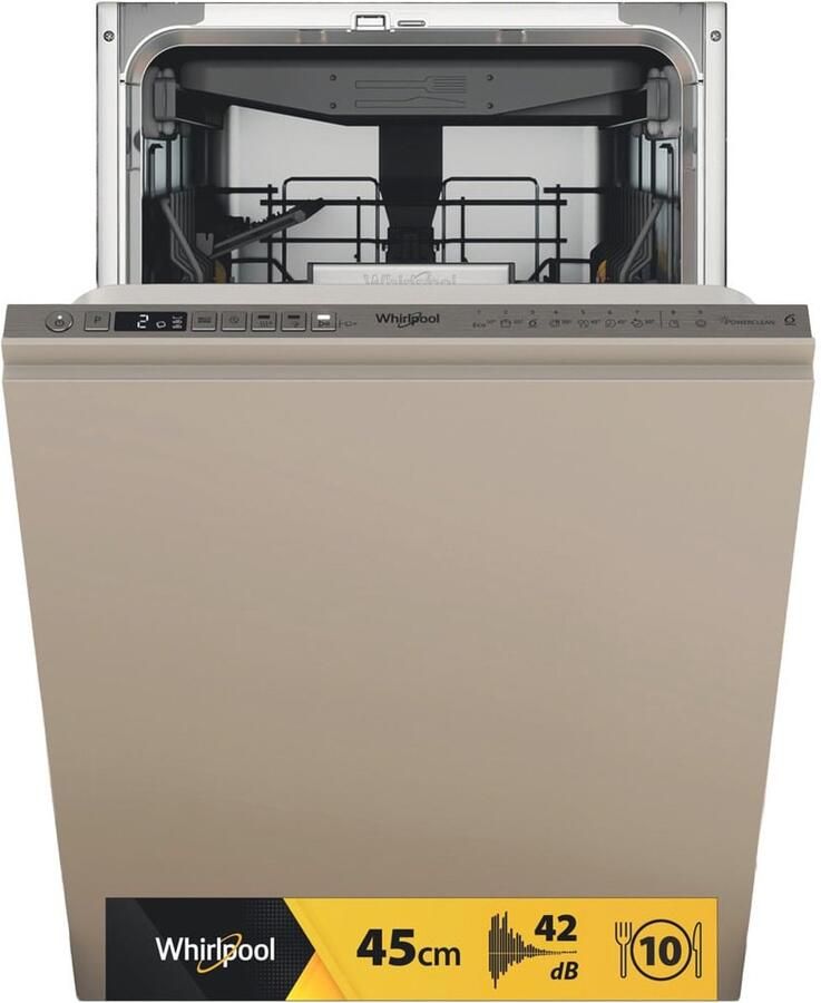 Whirlpool WH6IB10BS7LA0 Volledig geïntegreerde vaatwasser