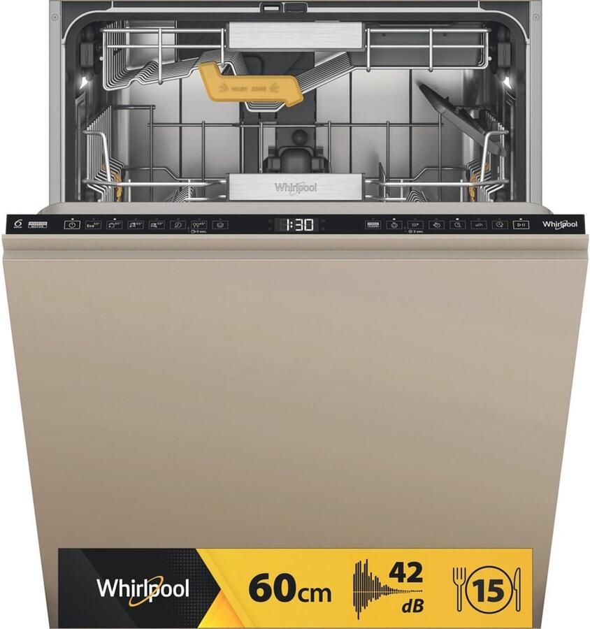 Whirlpool WH8IA115B2M3TUS0 Volledig geïntegreerde vaatwasser