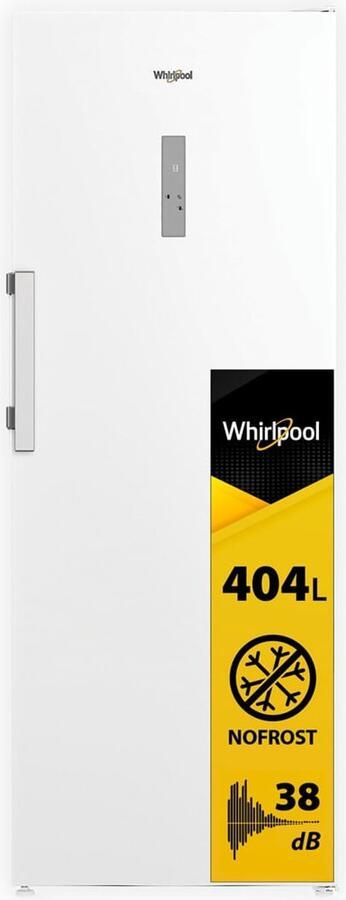Whirlpool WHFF 6403 W4E XXL Vrieskast 404L NoFrost Display LedLight Modern Design
