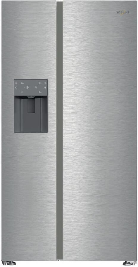 Whirlpool WHG2 6573W X4E amerikaanse koelkast Vrijstaand 578 l Roestvrijstaal