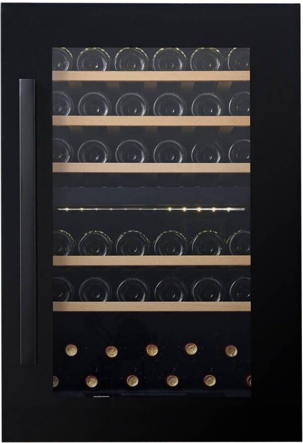 Wine Klima D48T-IB88 Wijnklimaatkast Inbouw 2 zones 42 flessen Greep