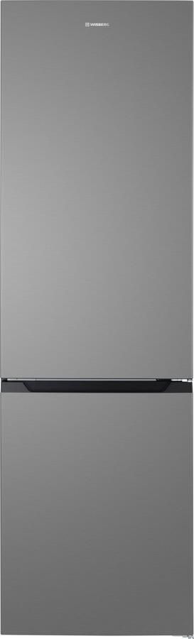 Wisberg WBKVC200ANFZ Koelkast 200.5 cm Energieklasse A 35 dB Zilver No Frost Nulgradenzone