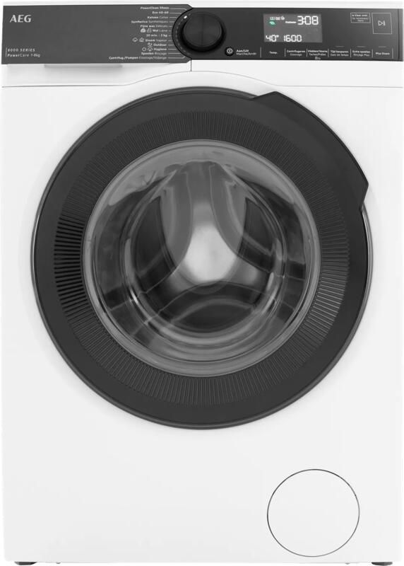 AEG LR86CB86 EcoLine PowerCare Wasmachine Energiezuinig Stoomfunctie