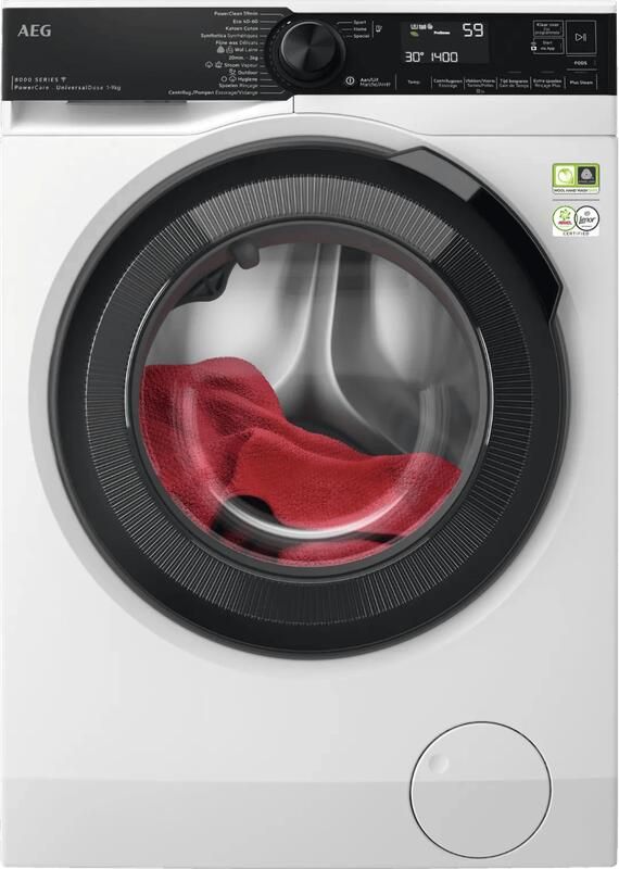 AEG LR86CUC94 8000 PowerCare UniversalDose Wasmachine voorlader 9 kg