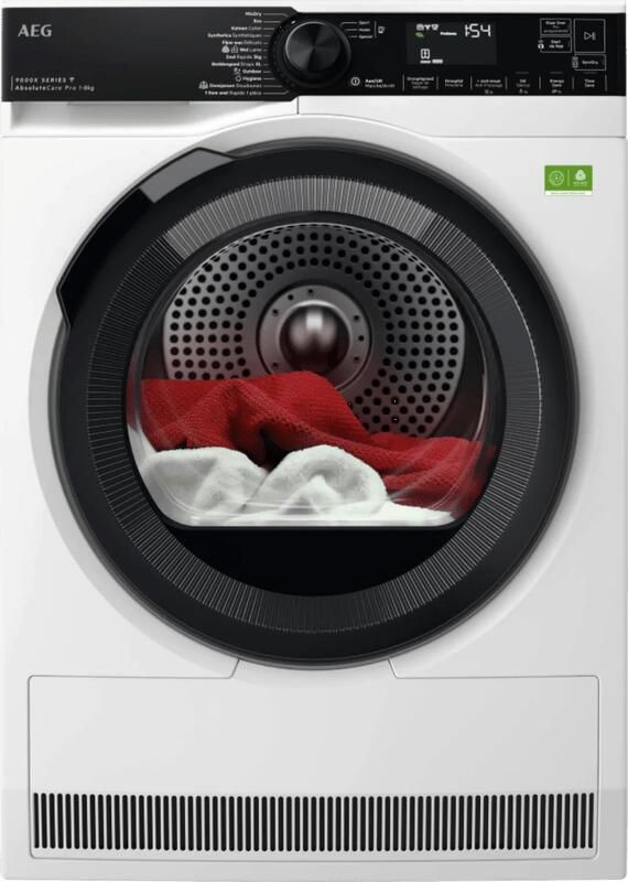AEG 9000X AbsoluteCare Pro Warmtepomp Droger 8 kg TR96CVC89