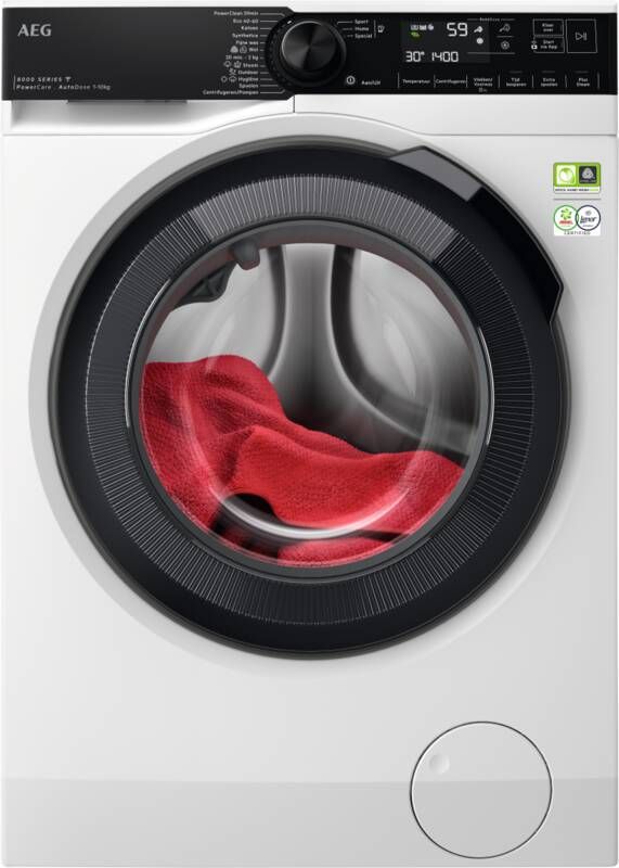 AEG LR8606AD6 PowerCare AutoDose vrijstaande wasmachine voorlader