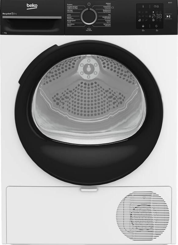 Beko 8 kg A++ 64 dBA 220.2 kWh 64 dBA 230 240 V 50 Hz Warmtepomp Wit - Foto 2