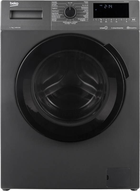 Beko WTV7742A1 Steamcure vrijstaande wasmachine voorlader