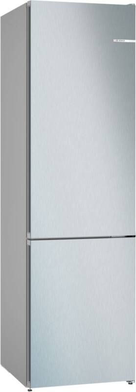 Bosch KGN392LBF Serie 4 koel-vriescombinatie RVS Energielabel B