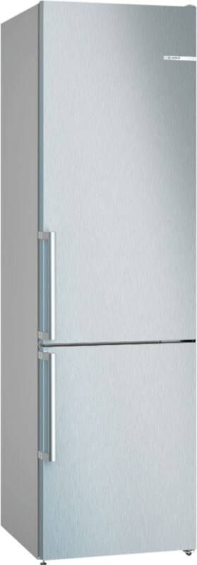 Bosch KGN39VLCT Serie 4 Koelvriescombinatie RVS Energielabel C Total No Frost nooit meer ontdooien Zeer stil VitaFresh XXL 0°C: houd etenswaren langer vers met extra ruime vershoudlades