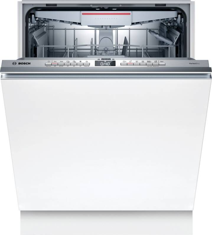 Bosch SBV6YCX00E Serie 6 Vaatwasser Inbouwvaatwasser Volledig integreerbaar PerfectDry met zeolith: perfecte droogresultaten met een laag energieverbruik XXL-vaatwassers: 5 cm hoger Energielabel B