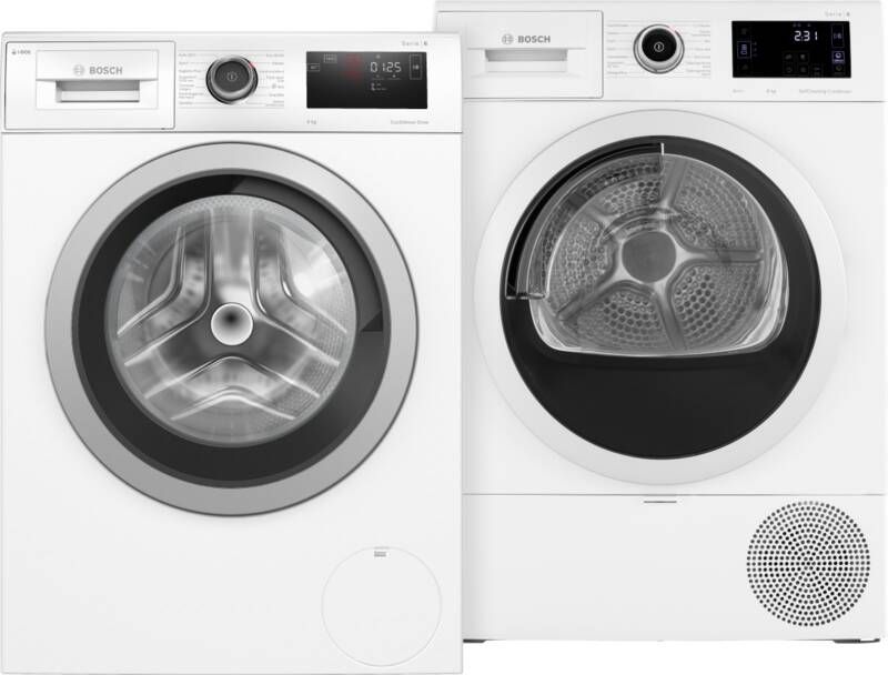 Bosch WAU28P02NL i-DOS + WTU87675NL