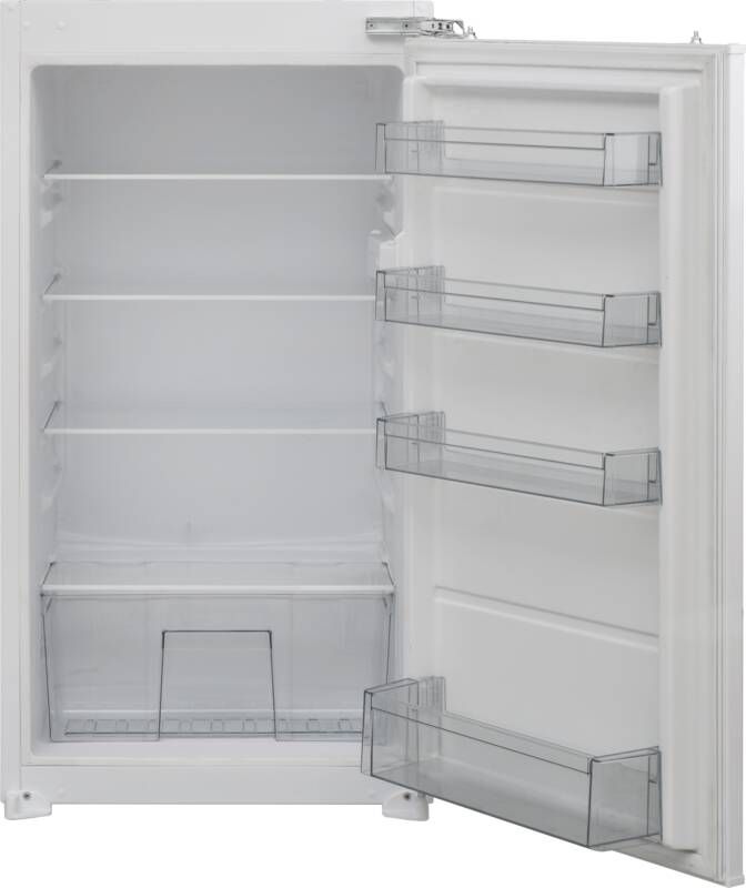 Inventum IKK1022D Inbouw koelkast Nis 102 cm 154 liter Superkoelen 4 plateaus Deur op deur Wit - Foto 2