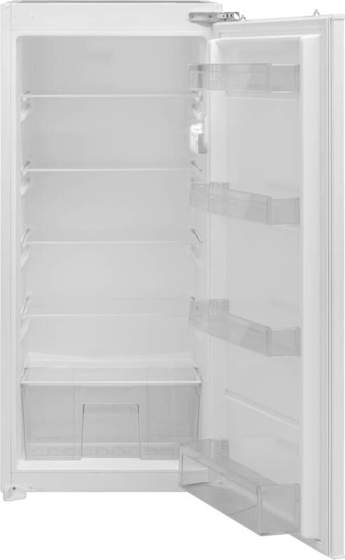 Inventum IKK1222D Inbouw koelkast Nis 122 cm 193 liter Superkoelen 5 plateaus Deur op deur Wit - Foto 2