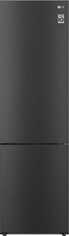 LG GBP62MCNAC klasse A 384 L koel-vriescombinatie Total No Frost koelkast met vriesvak deurCooling+ laag geluidsniveau 59 5 x 67 5 x 203 cm mat zwart [energieklasse A]