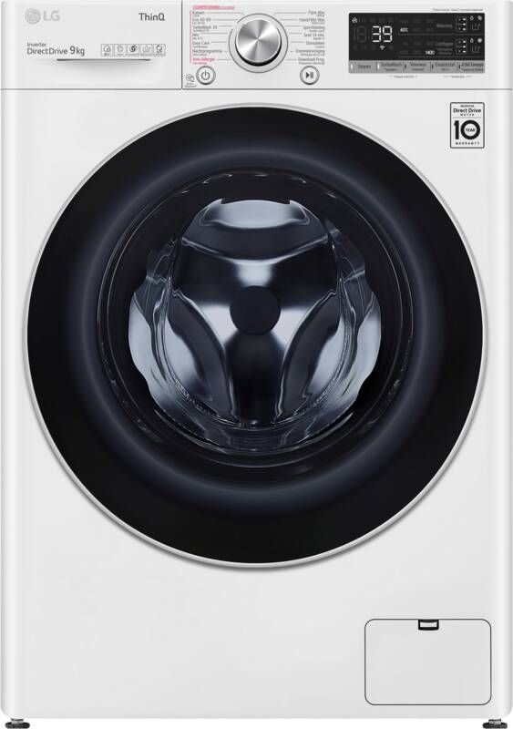 LG GC3V709S1A Turbowash 39 vrijstaande wasmachine voorlader