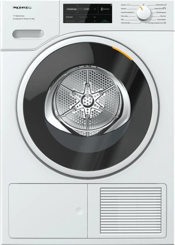 Miele TSL 783 WP EcoSpeed & Steam Warmtepompdroger WiFi 9kg Energielabel A+++
