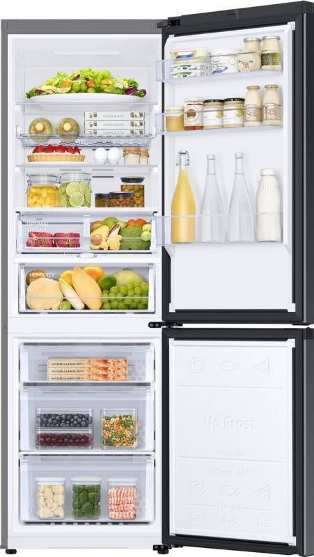 Samsung RB34C605CB1 EF vrijstaande koel-vriescombinatie