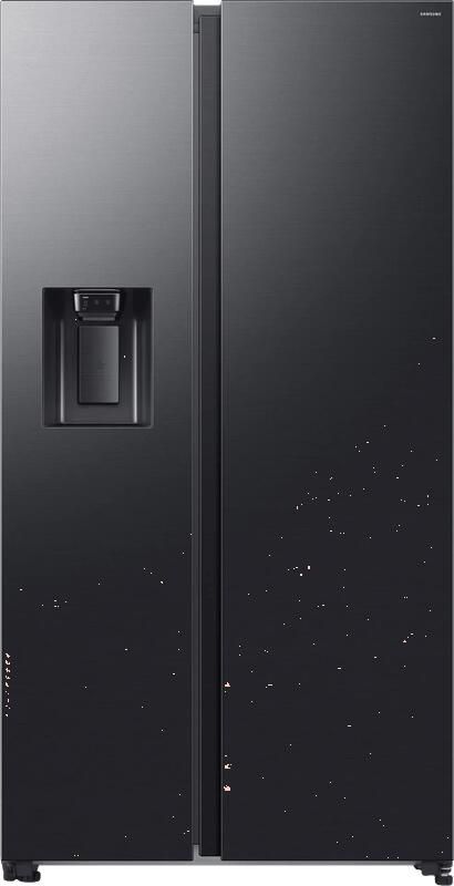 Samsung RS70F65KEF Amerikaanse koelkast Zwart 640 l 36 dB C label Smart things Inverter technologie