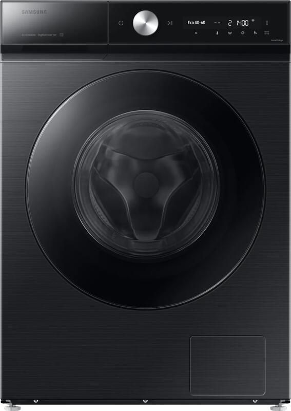 Samsung 8000 serie Wasmachine WW90DB8U95GBU3 A label 9Kg Zwart AI wash Super speed - Foto 2