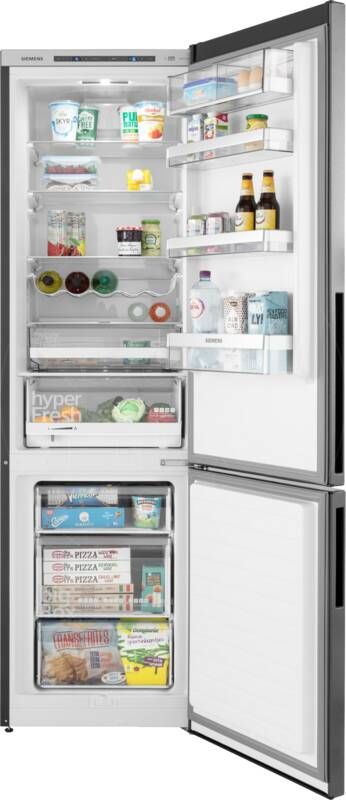 Siemens KG39E8XBA iQ500 Koel-vriescombinatie Gesborsteld zwart staal anti-fingerprint Energielabel B - Foto 14