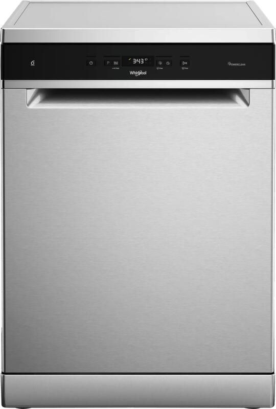 Whirlpool WH6FA14BN7A0X Vrijstaande vaatwasser Zilver
