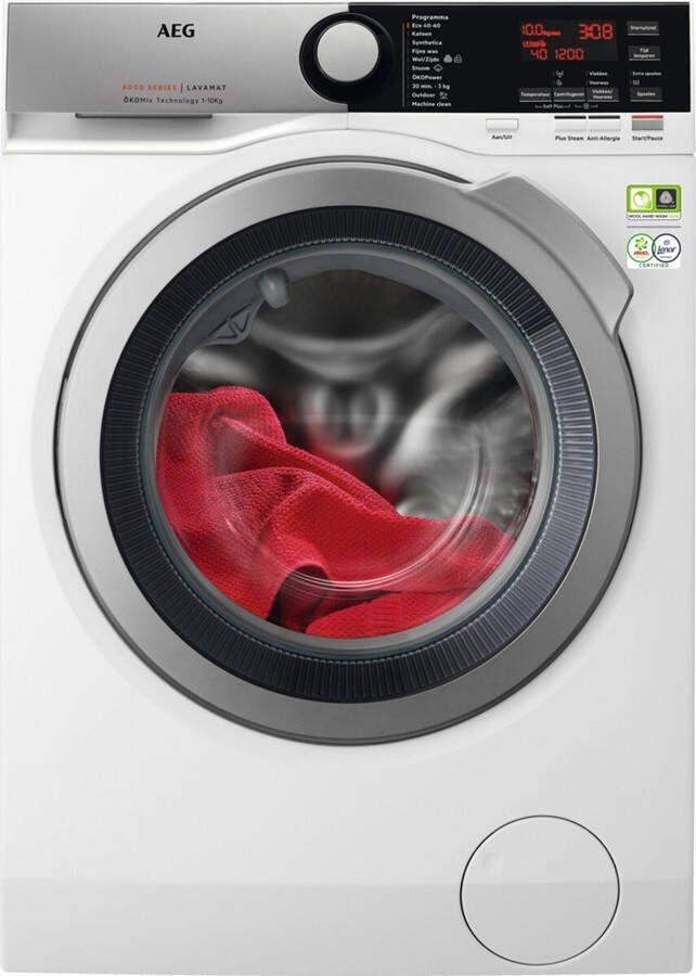 AEG 8000 serie ÖKOMix Wasmachine voorlader 10kg L8FENS104 - Thumbnail 1