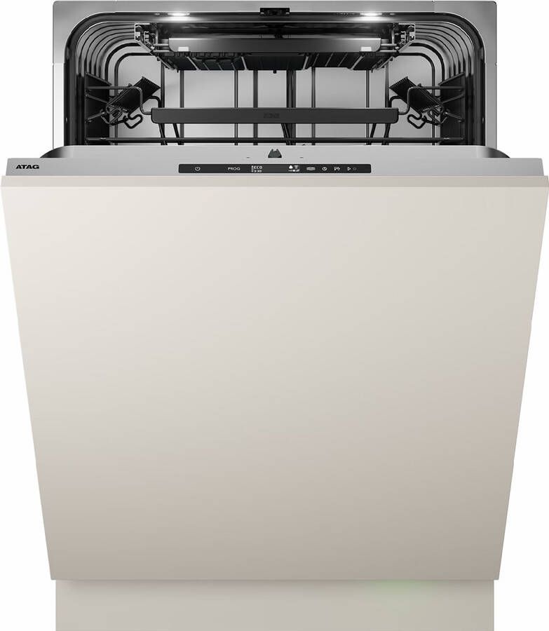 ATAG DW8214MB Inbouw Volledig geïntegreerd Nishoogte 86 92 cm volledig geïntegreerde inbouw vaatwasser