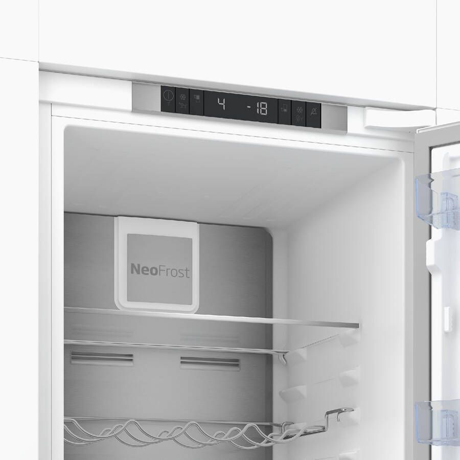 Beko BCNA306E4SN Inbouw koel-vriescombinatie