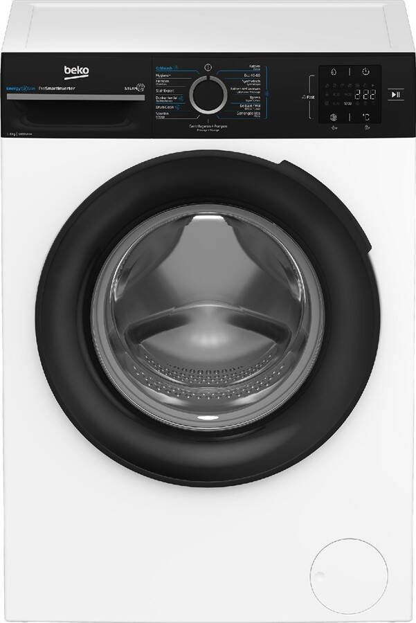 Beko BM3WFT3941B wasmachine EnergySpin 9kg 1400 toeren - Foto 2
