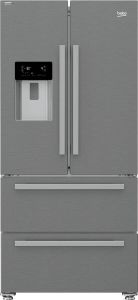 Beko GNE60530DXN Amerikaanse koelkast Zilver