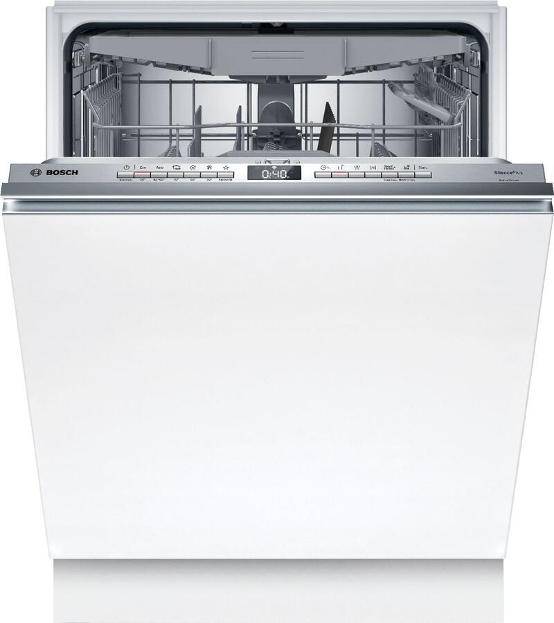 Bosch SMH4HCX07E Serie 4 Vaatwasser Inbouwvaatwasser Volledig integreerbaar 60 cm Energielabel C Extra Droog: optie voor extra grondige droogresultaten