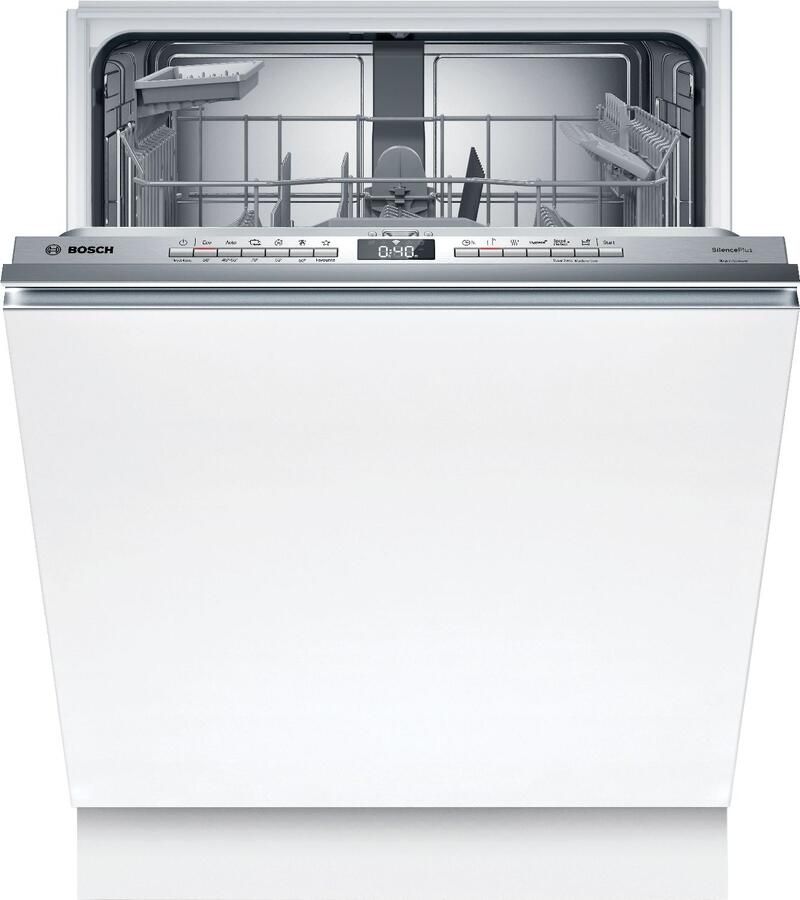 Bosch SBV4HAX09E Serie 4 Vaatwasser Inbouwvaatwasser Volledig integreerbaar 60 cm XXL Extra hoog Energielabel C Extra Droog: optie voor extra grondige droogresultaten