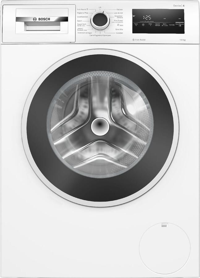 Bosch Serie 4 WAN2827GNL wasmachine Voorlader 8 kg 1400 RPM Wit