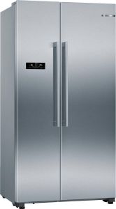 Bosch KAN93VIFP Serie 4 Amerikaanse koelkast RVS