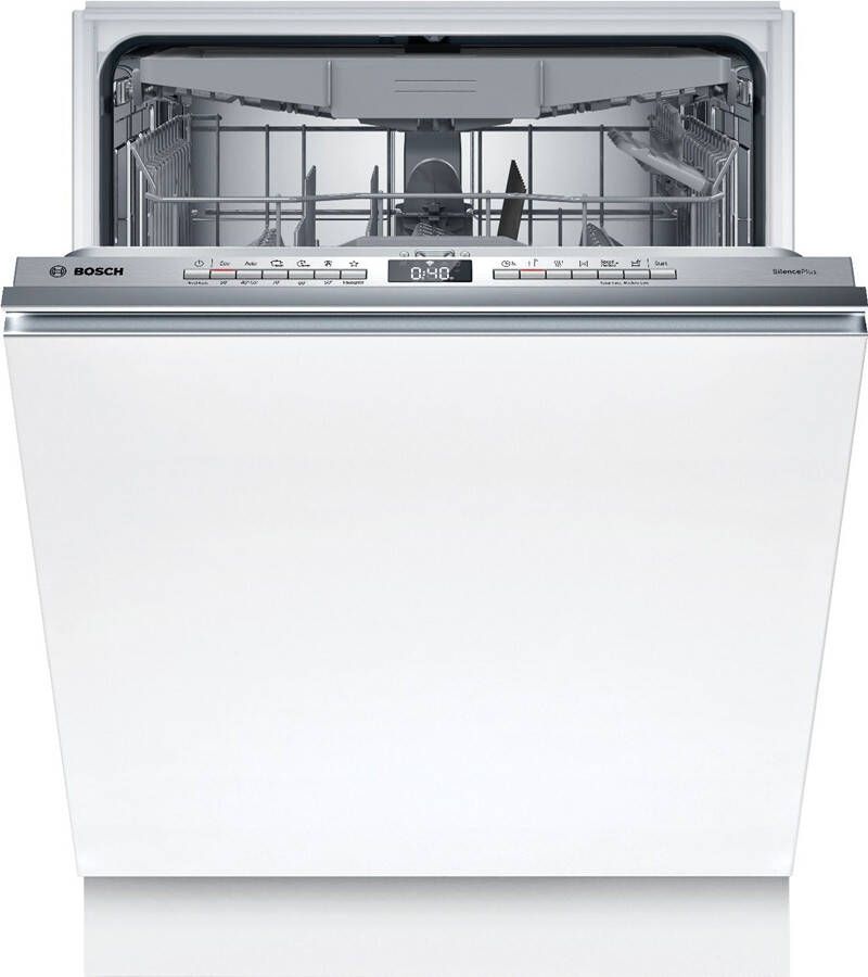 Bosch SBV4ECX28E Serie 4 Inbouwvaatwasser 60 cm Extra hoog Energielabel A Home Connect