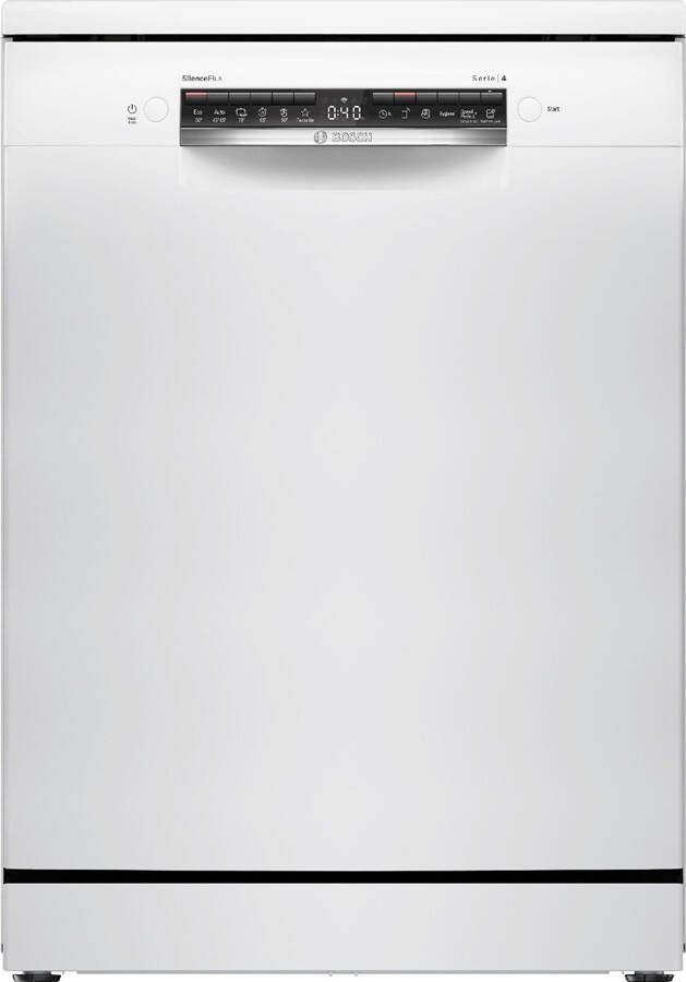 Bosch SMS4EVW09E Vrijstaande vaatwasser Wit