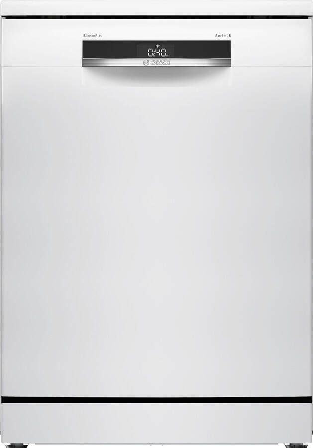 Bosch SMS6ECW15E Serie 6 Vrijstaande vaatwasser 60 cm Wit Energielabel A Home Connect